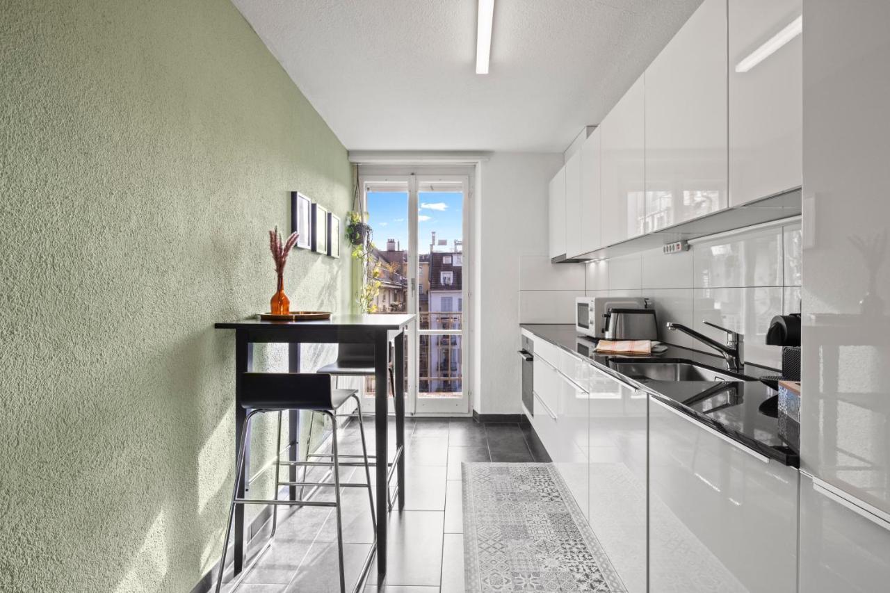 Central Bright & Cozy Apartments 卢塞恩 外观 照片