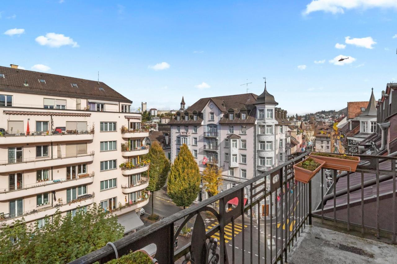 Central Bright & Cozy Apartments 卢塞恩 外观 照片
