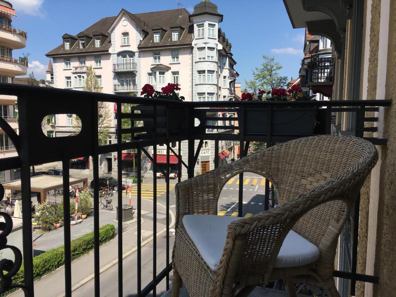Central Bright & Cozy Apartments 卢塞恩 外观 照片